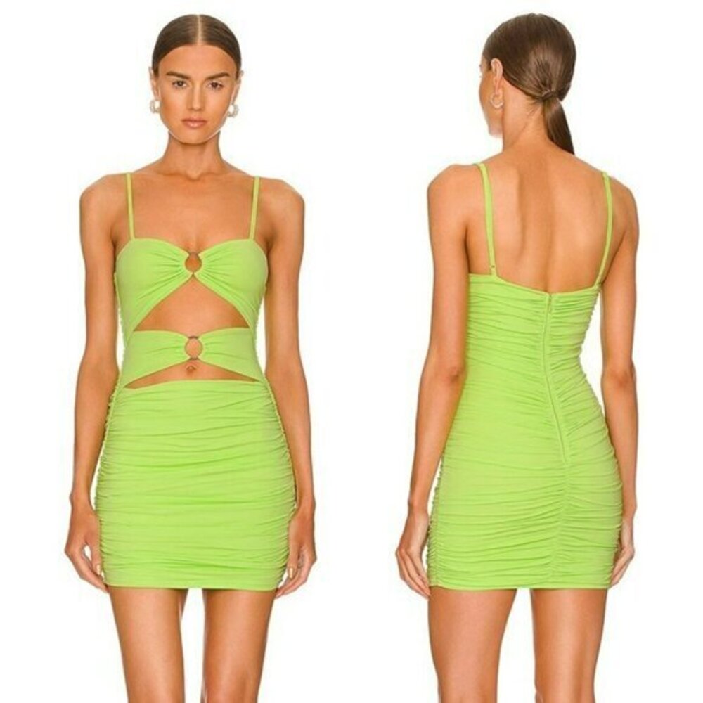 superdown Criselle Mini Dress - Lime Green